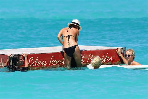 Nicole Richie Bikini candis at St Barts 06.04.13 