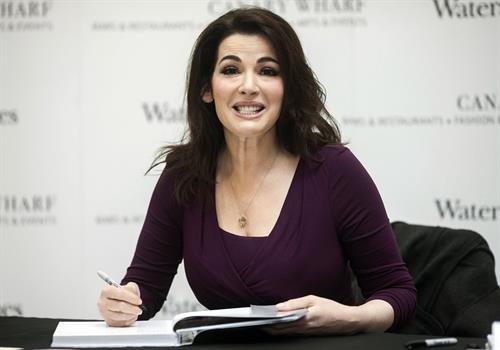 Nigella Lawson Book Signing in Canary Wharf - October 24, 2012 