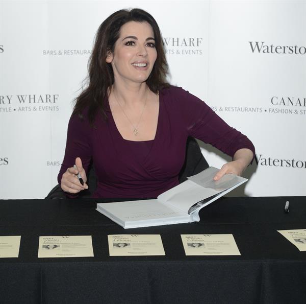 Nigella Lawson Book Signing in Canary Wharf - October 24, 2012 