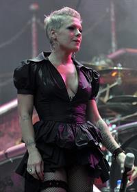 Alecia Moore (Pink) RheinEnergieStadion in Cologne on May 29, 2010