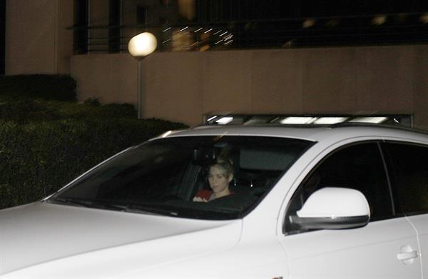 Shakira Leaving a their future home with fiance Gerard Pique in Barcelona, Spain (November 14, 2012) 