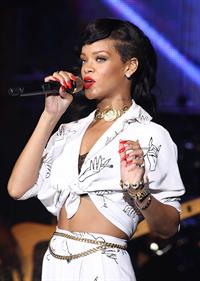 Rihanna Performing during 777 Tour in London, England (November 19, 2012) 