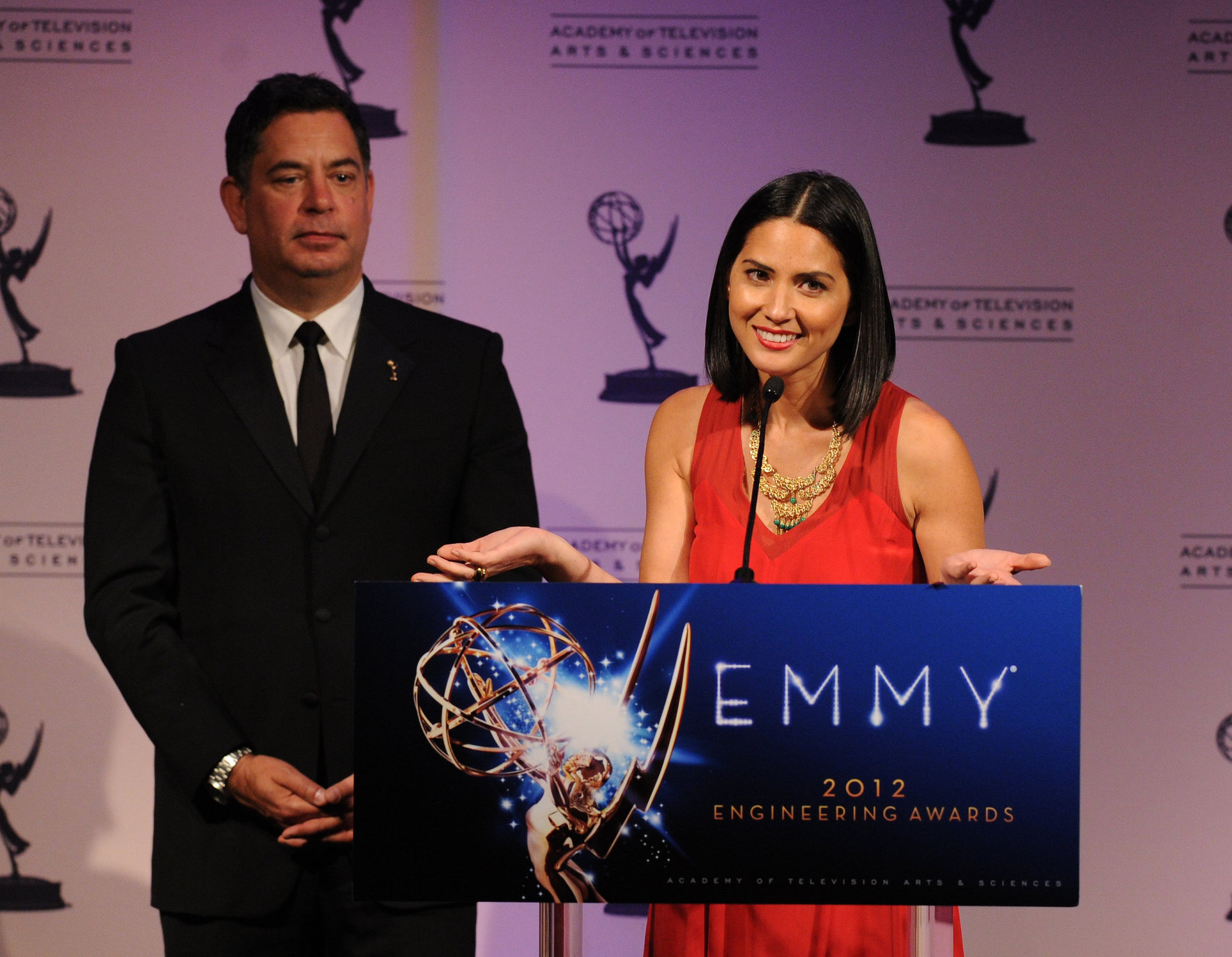 Olivia Munn 64th Primetime Emmy Engineering Awards, October 24, 2012 