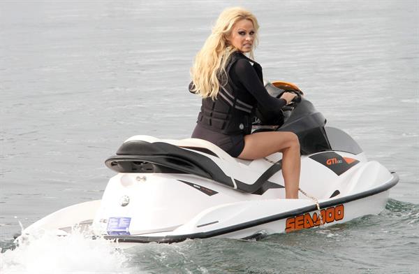 Pamela Anderson Launches Sea Shepherds Operation Zero Tolerance Whale Defense Campaign on November 2, 2012 