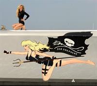 Pamela Anderson Launches Sea Shepherds Operation Zero Tolerance Whale Defense Campaign on November 2, 2012 