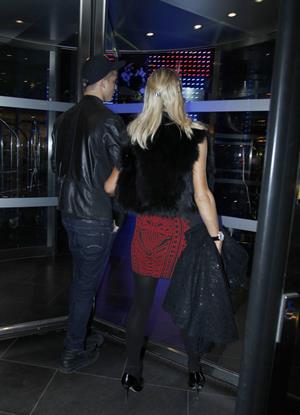 Paris Hilton Mango Fashion Show as part of the 080 Barcelona Fashion Week on January 28, 2013