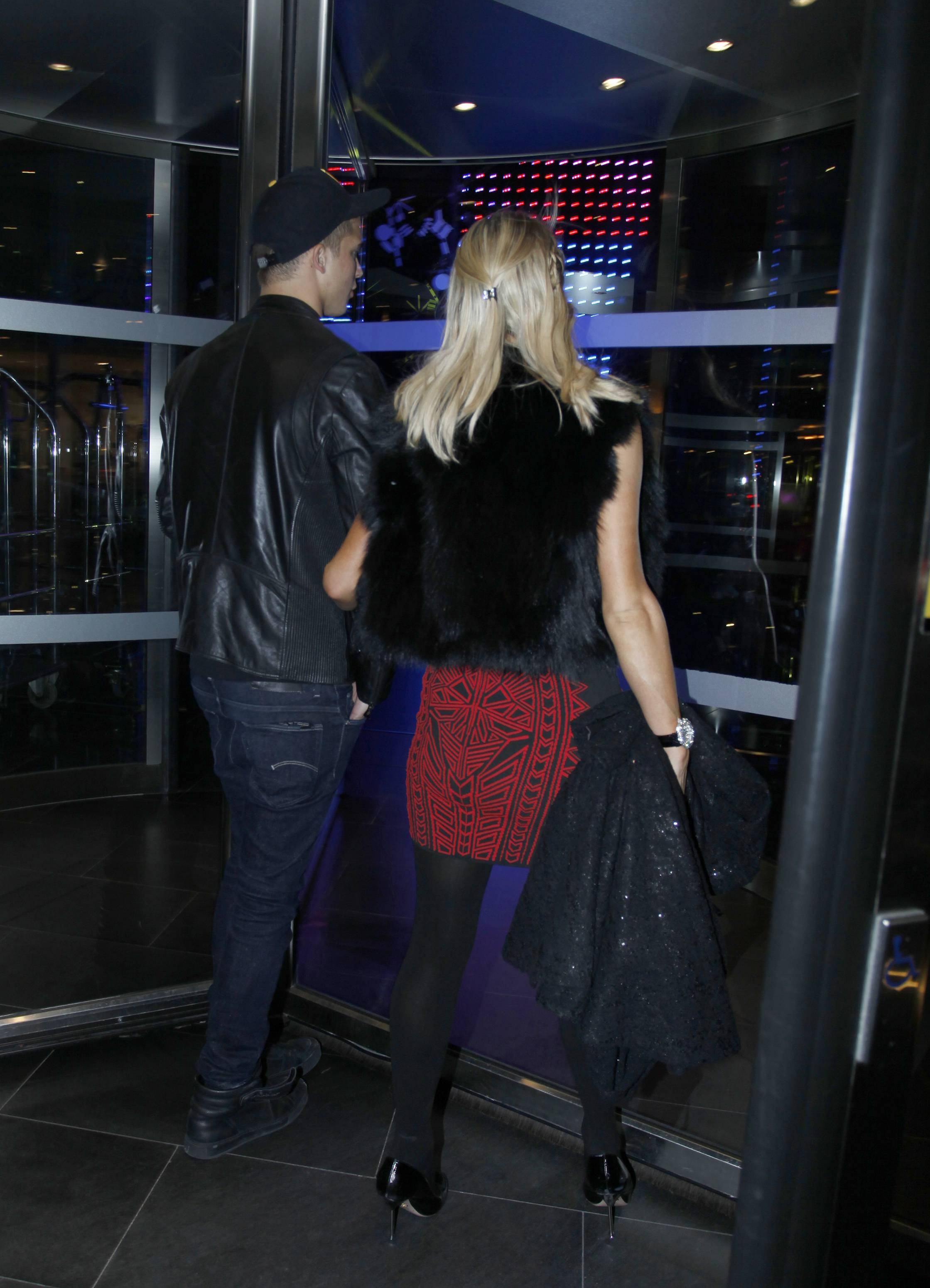 Paris Hilton Mango Fashion Show as part of the 080 Barcelona Fashion Week on January 28, 2013