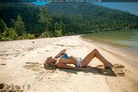 Aspen Brandy Lea in a bikini