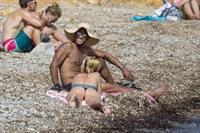 Doutzen Kroes in a bikini - ass