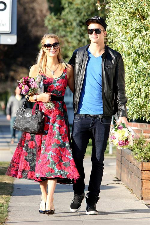 Paris Hilton Pictures Paris Hilton and River Viiperi get in the mood for Valentine's Day with a romantic shopping trip in LA 2/11/13