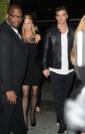 Paris Hilton Topshop Topman LA Opening Party at Cecconi's West Hollywood in LA February 13, 2013 