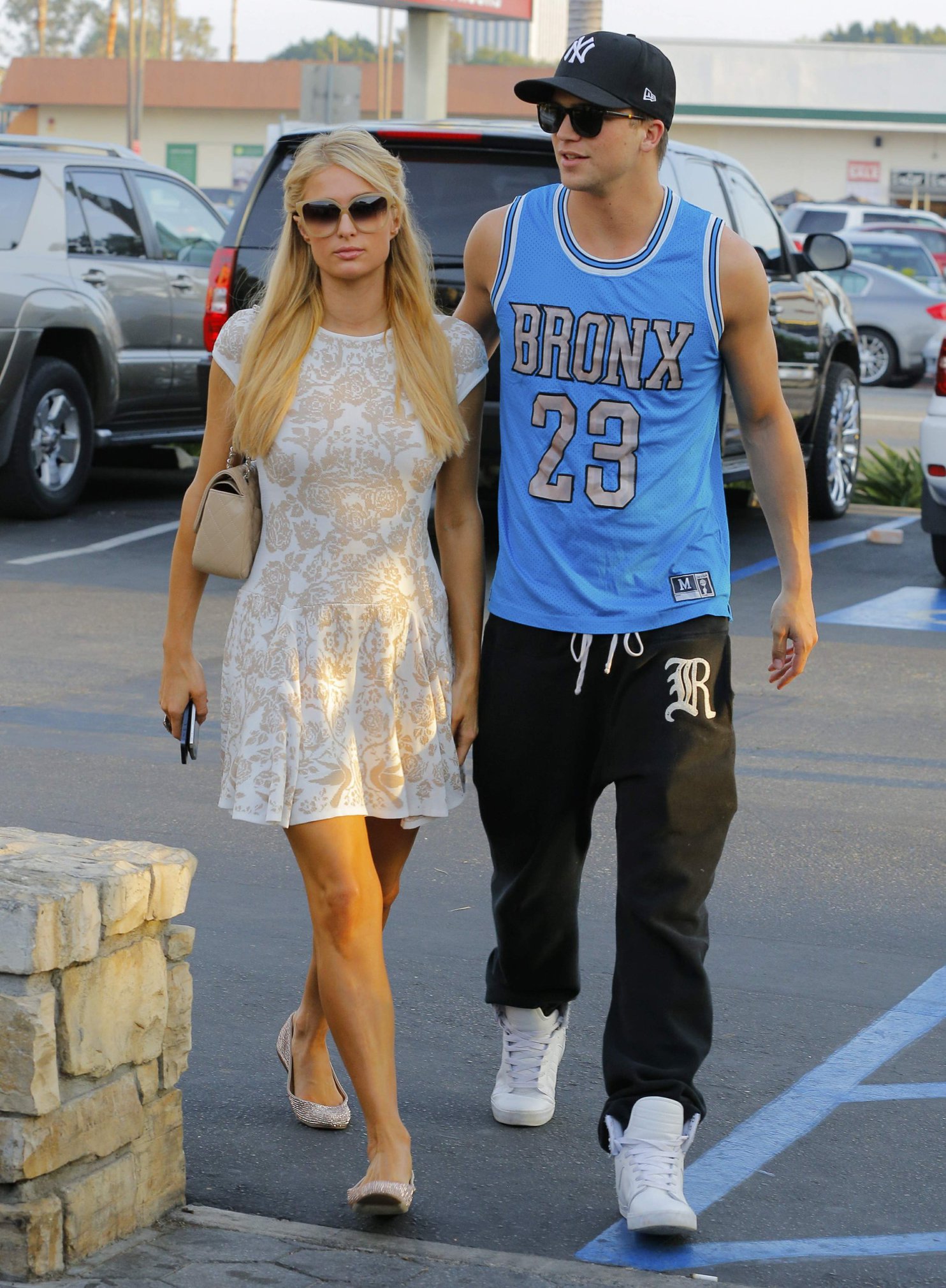Paris Hilton Shopping at the Grove April 3, 2013  