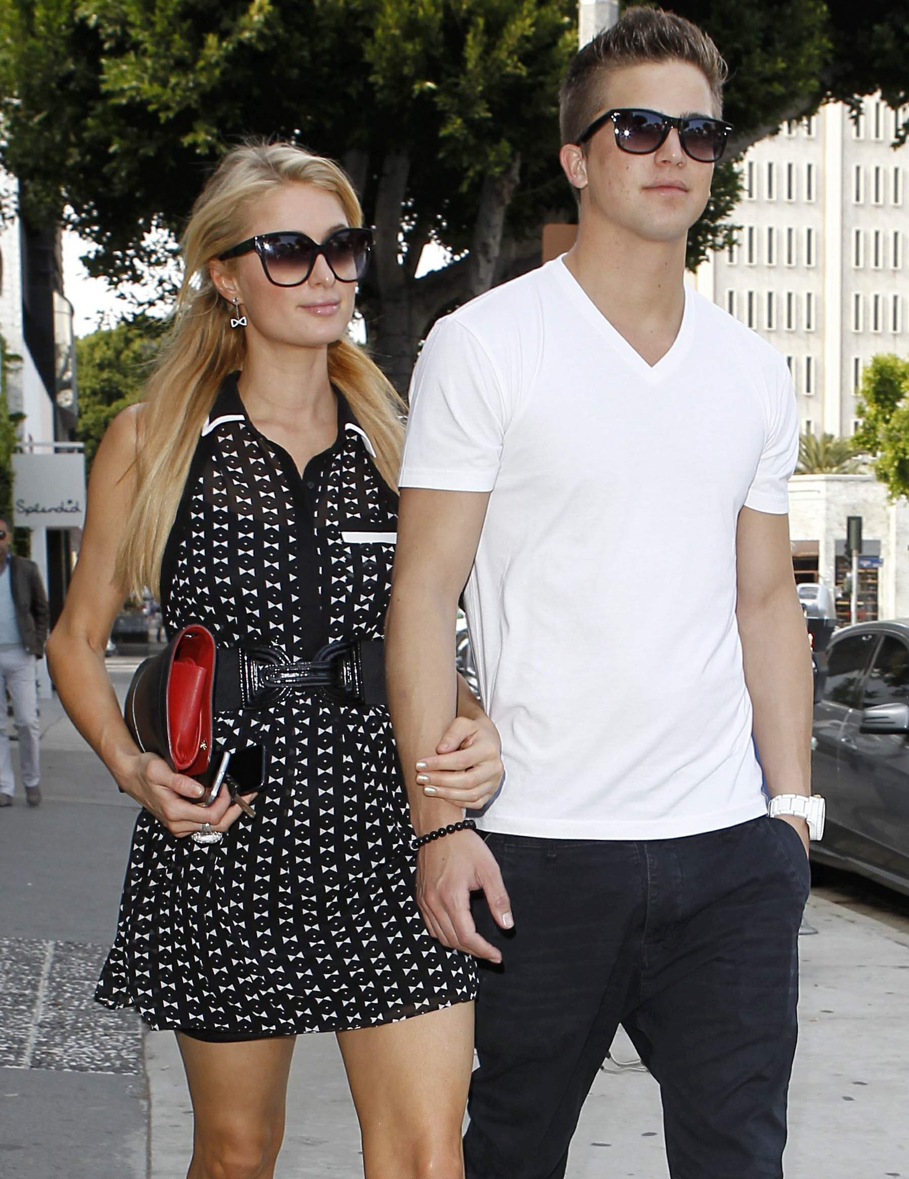 Paris Hilton Shopping at Kitson in Beverly Hills April 5, 2013 