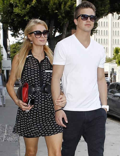 Paris Hilton Shopping at Kitson in Beverly Hills April 5, 2013 