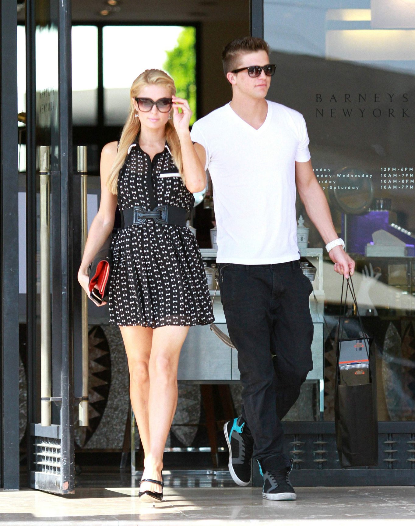 Paris Hilton Shopping at Kitson in Beverly Hills April 5, 2013 