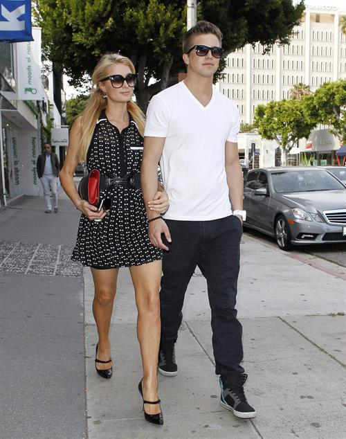 Paris Hilton Shopping at Kitson in Beverly Hills April 5, 2013 