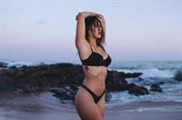 Tianna Gregory in a bikini