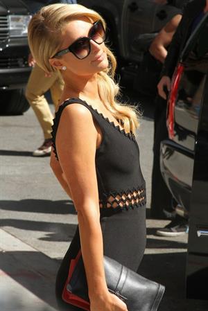 Paris Hilton at the 'Late Show with David Letterman May 2, 2013