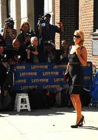 Paris Hilton at the 'Late Show with David Letterman May 2, 2013