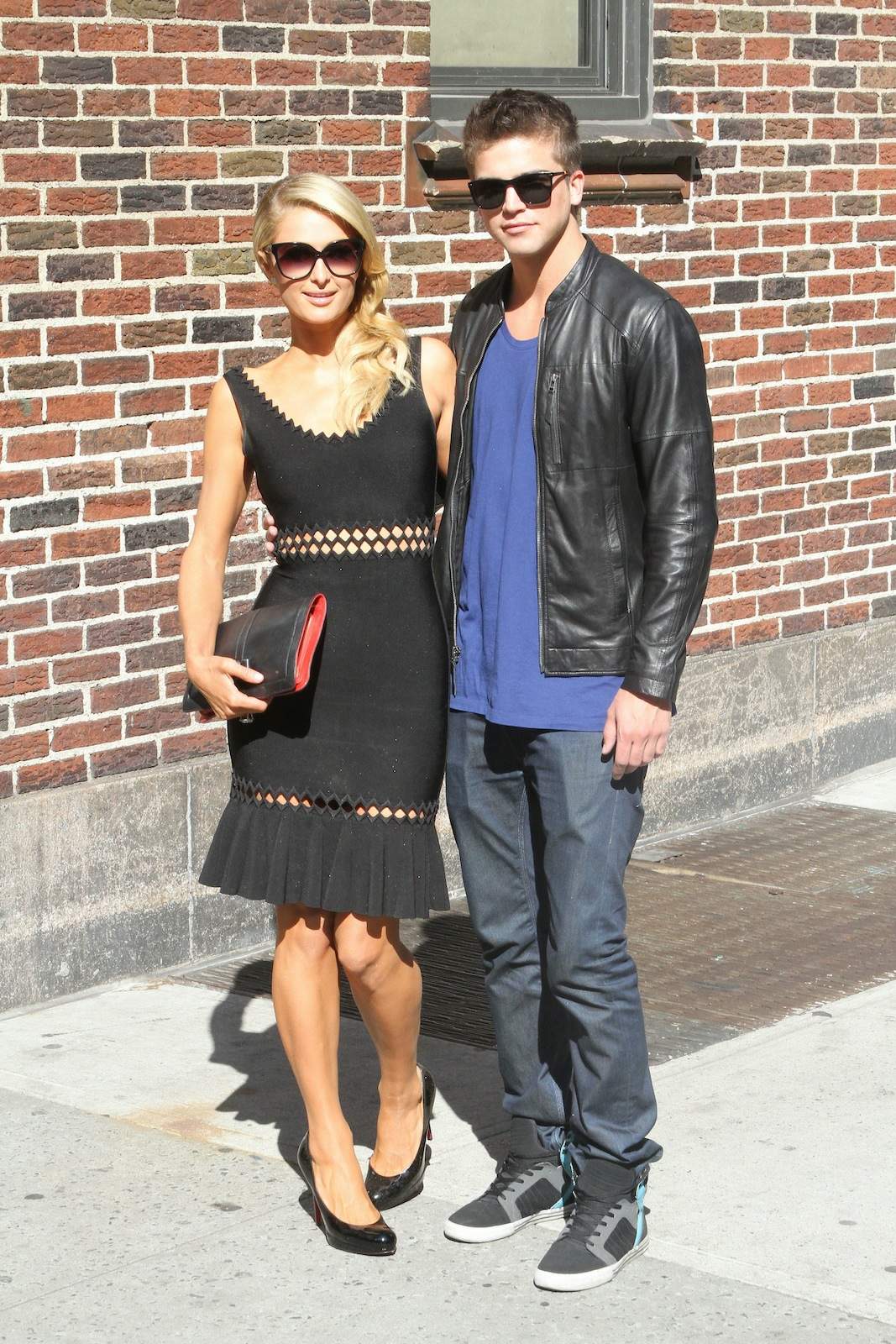 Paris Hilton at the 'Late Show with David Letterman May 2, 2013