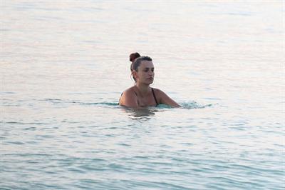 Penelope Cruz holidaying in Barbados 3/13/13  