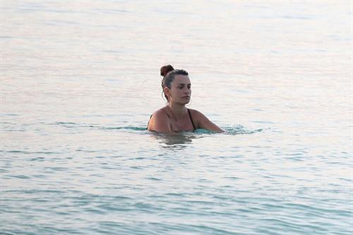 Penelope Cruz holidaying in Barbados 3/13/13  