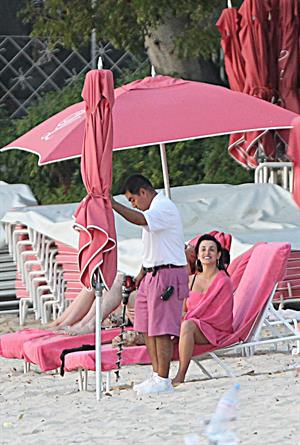Penelope Cruz holidaying in Barbados 3/13/13  