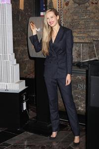 Petra Nemcova Empire State Building in NYC 10/16/12 