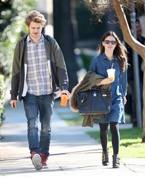 Rachel Bilson out for lunch in Sherman Oaks 1/25/13 