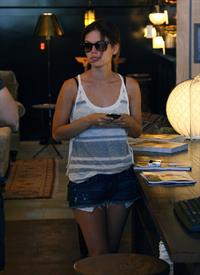 Rachel Bilson - Goes for some shopping with Hayden in L.A. (July 14, 2012)