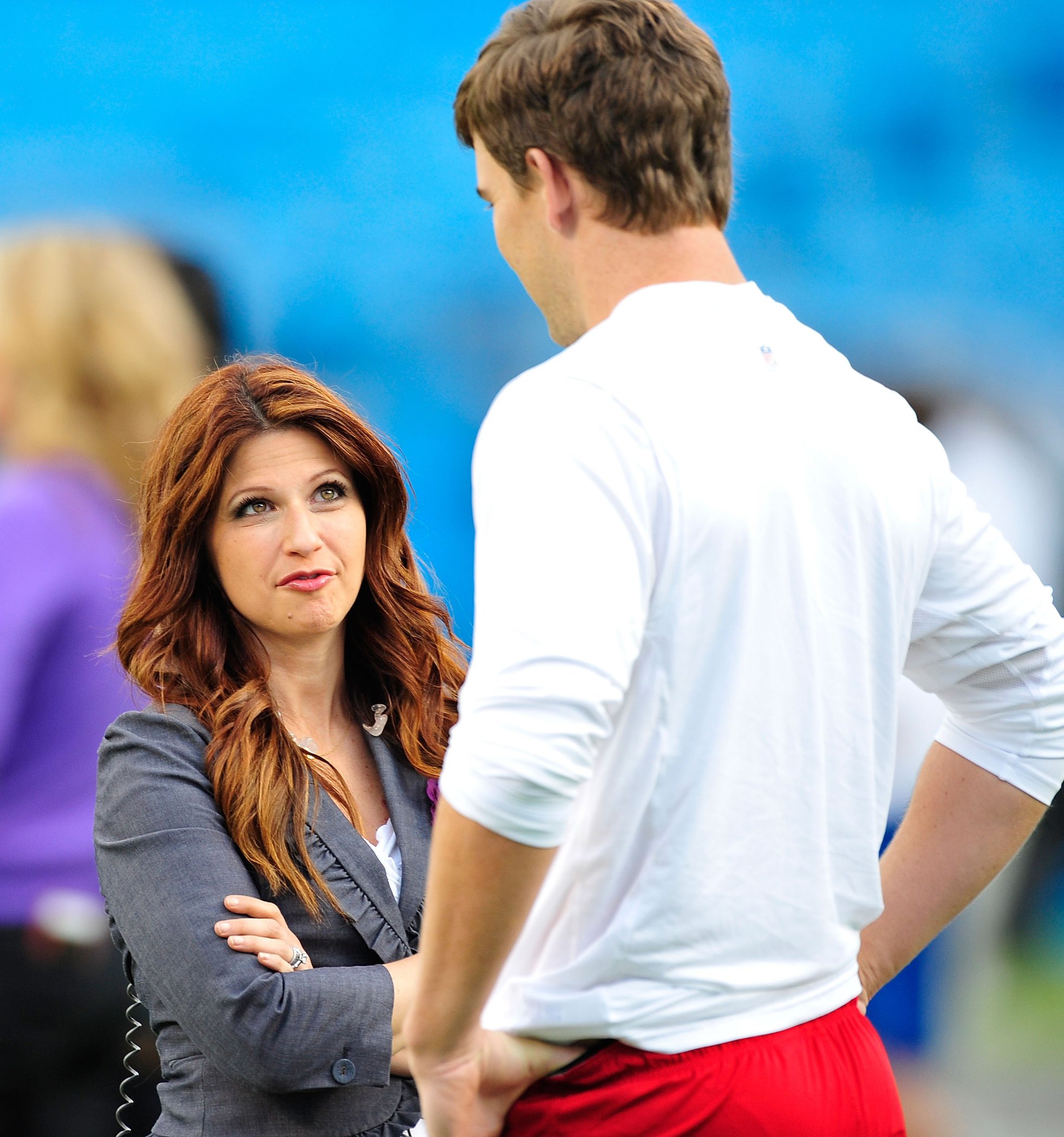 Rachel Nichols Pictures Rachel Nichols At the New York Giants and the Carolina Panthers Game in Charlotte, North Carolina (September 20, 20