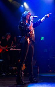Rebecca Black performing at the House of Blues in Anaheim 12/23/12 