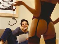 Anonymous in lingerie