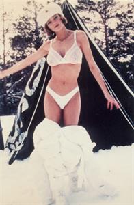 Vanessa Angel in lingerie