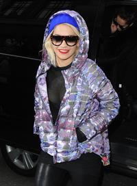 Rita Ora at BBC Radio 2 in West London 11/19/12 