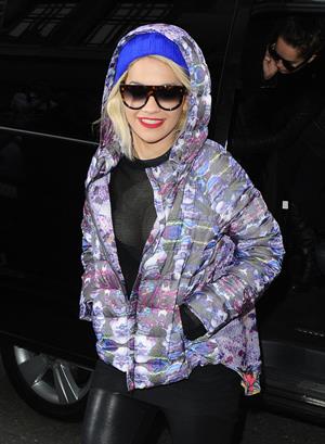 Rita Ora at BBC Radio 2 in West London 11/19/12 