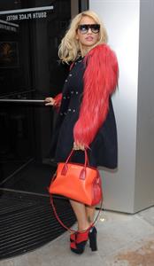 Rita Ora Leaving OMD Advertising Agency in London, England (November 5, 2012) 