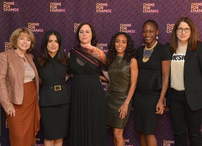 Salma Hayek - Chime for Change launch 2/28/13  