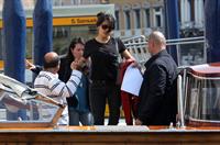 Salma Hayek Visiting the Biennale in Venice May 30, 2013