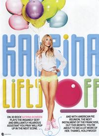 Katrina Bowden in lingerie