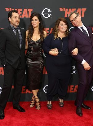 Sandra Bullock attends 'The Heat' New York Premiere at Ziegfeld Theatre in New York - June 23-2013 