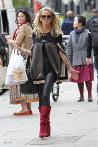 Sarah Harding out and about near her London home October 4, 2012 