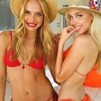 Maria Domark in a bikini