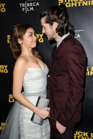 Sarah Hyland  Struck By Lightning  LA premiere 1/6/13