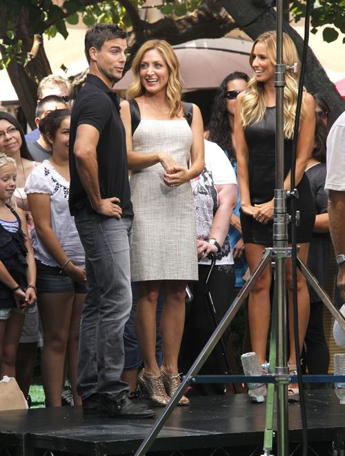 Sasha Alexander - Interview for the show EXTRA at The Grove - LA - 08.13.2012