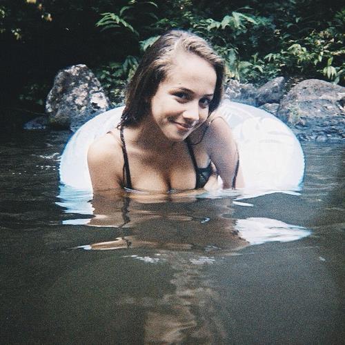 Paige Jimenez in a bikini