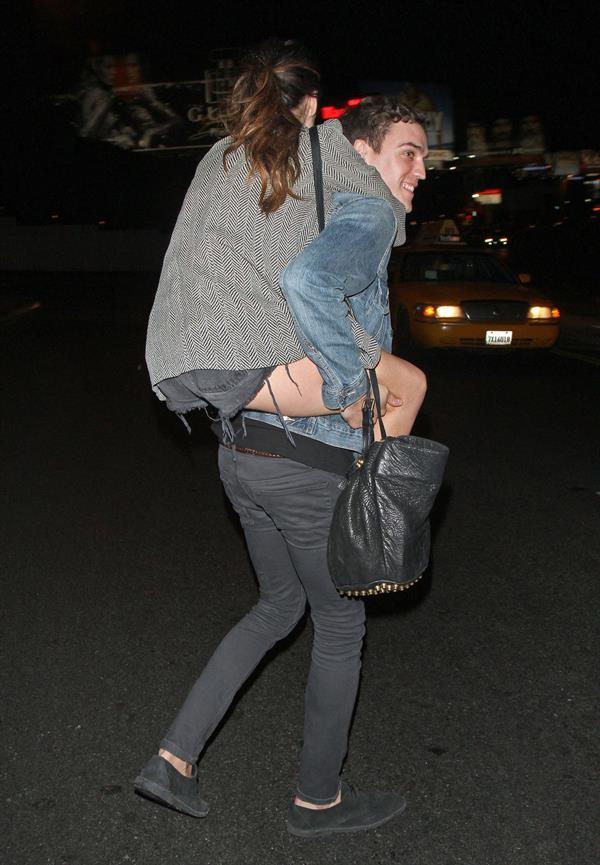 Shenae Grimes leaving Pink Taco in West Hollywood 9/29/2012 