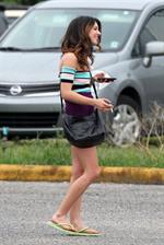Shenae Grimes on the set of Empire State in New Orleans  -  June 7, 2012