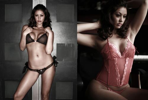 Melyssa Grace in lingerie