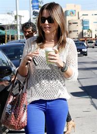 Sophia Bush Urth Cafe in West Hollywood - October 26, 2012
